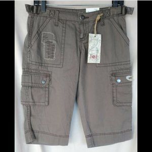 L.E.I. Cargo Shorts Side Tab Utility Car Cotton SL